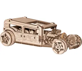 Wooden City 3D-Puzzle Hot Road / 141 Teile / ab 14 Jahren