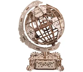 Wooden City 3D Puzzle Globus / 231 Teile / ab 14 Jahren
