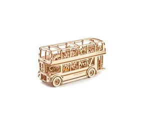 Wooden City 3D-Puzzle London Bus / 216 Teile / ab 14 Jahren