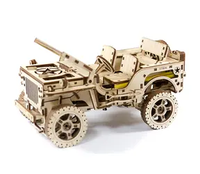 Wooden City 3D-Puzzle Jeep 4x4 / 571 Teile / ab 14 Jahren