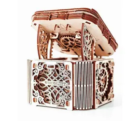 3D-Puzzletruhe Wooden City / 176 Teile / ab 14 Jahren