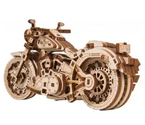 Wooden City 3D Puzzle Motorrad Chopper / 22 Teile / ab 14 Jahren