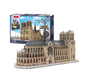CubicFun 3D Puzzle Kathedrale Notre-Dame / 293 Teile / 58,6 x 22 x 44 cm