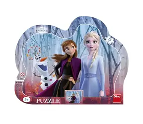 Dino FROZEN II - Konturenpuzzle / 25 Teile / ab 3 Jahren