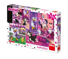 Dino Tag mit Minnie / 3x 55 Teile / ab 5 Jahren