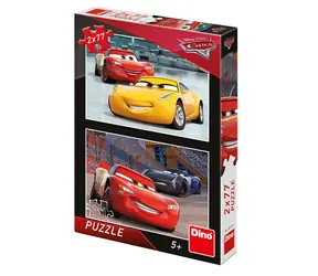 Dino Cars 3: Racers / 2x 77 Teile / ab 5 Jahren