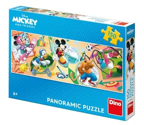 Dino Mickey und Freunde treiben Sport - Panorama / 150 Teile / ab 6 Jahren