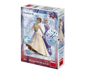 Dino Frozen II - Diamant / 200 Teile / ab 6 Jahren