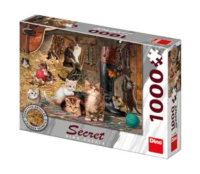 Dino Secret Cats - Secret Collection / 1000 Stück / ab 15 Jahren