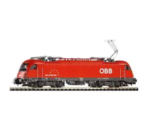 Piko 59900 El. Lokomotive Rh 1216 Taurus mit 4 Stromabnehmern ÖBB VI / Maßstab: H0 (1:87) / Länge: 225 mm / Radius: 358 mm 