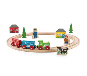Bigjigs Rail Meine erste Eisenbahnstrecke / 20 Teile / ab 3 Jahren