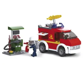 Sluban Firefighters M38-B0623 Schnelleinsatzfahrzeug / Lego - kompatibel / Anzahl der Figuren|Teile: 1|133 / ab 6 Jahren
