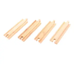 Bigjigs Rail Medium Gerade Schienen 16cm 4Stk / ab 3 Jahren