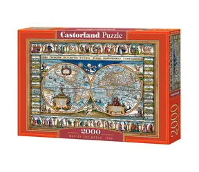 Castorland 200733 Weltkarte / 2000 Teile / ab 9 Jahren