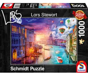 Schmidt Puzzle Tag und Nacht: Venedig / 1000 Teile / ab 12 Jahren