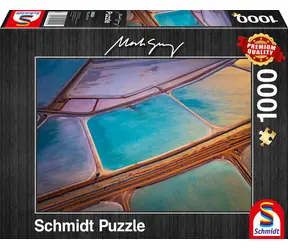 Schmidt Puzzle Pastelle / 1000 Teile / ab 12 Jahren