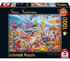 Schmidt Puzzle Beach Mania / 1000 Teile / ab 12 Jahren