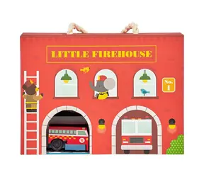 Petit Collage Spielset Feuerwehrwache / ab 3 Jahren