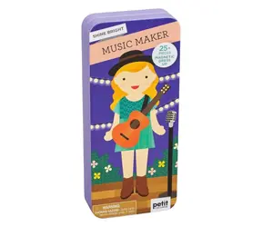 Petit Collage Magnetpuzzle Musiker / ab 3 Jahren