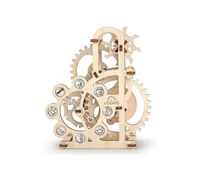 Ugears 3D-Mechanik-Puzzle aus Holz Dynamometer / ab 14 Jahren / 48 Teile / Schwierigkeit: leicht
