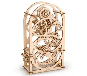 Ugears 3D mechanisches Holzpuzzle Uhrwerk / ab 14 Jahren / 107 Teile / Schwierigkeit: mittel