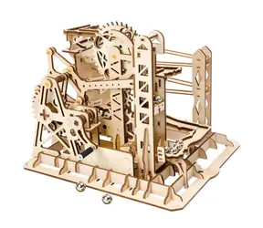 Robotime 3D-Kugelbahn-Puzzle Cascade / ab 14 Jahren / 219 Teile / Schwierigkeit: mittel