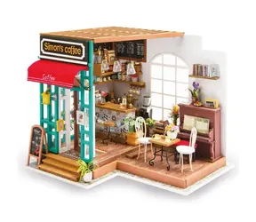 Robotime Miniaturhaus Café / ab 14 Jahren