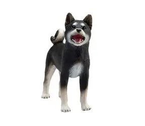Mojo Animal Planet Shiba Inu Hund schwarz / ab 3 Jahren
