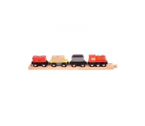 Bigjigs Rail Güterzug + Gleise