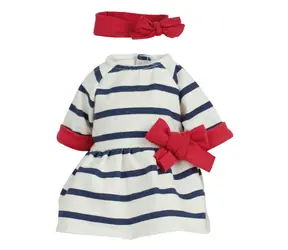 Petitcollin Rosalie Kleid für eine 28 cm große Puppe / ab 3 Jahren