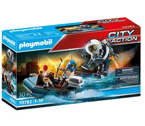 Playmobil City Action 70782 Police Jetpack: Den Kunstdieb festnehmen / Anzahl Teile: 30 / ab 5 Jahren