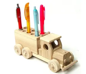 Ceeda Cavity Wooden Pencil Stand Truck / ab 3 Jahren