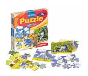 Granna Puzzle Tiere / 4 & 6 & 9 & 12 Teile / ab 2 Jahren