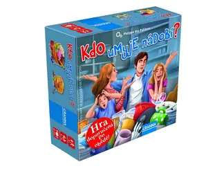 Granna Wer wird das Geschirr spülen? / Familienspiel / Anzahl der Spieler: 2-4 / ab 6 Jahren