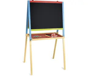 Jeujura Holz-Multiaktivitätsbrett 56x43 cm mit Zubehör / ab 3 Jahren