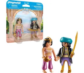 Playmobil® Duo-Pack 70821 Königspaar aus dem Orient / Anzahl Teile: 6 / ab 4 Jahren