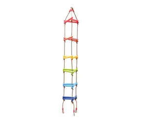 2Kids Toys Dreiecksleiter / Sprossenlänge: 30 cm / Leiterlänge: 210 cm / Belastbarkeit: 80 kg / ab 3 Jahren