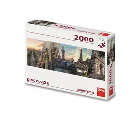 Dino Paris Collage - Panorama / 2000 Teile / ab 15 Jahren
