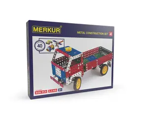 Merkur 4 Bausatz / 609 Teile / 40 Modelle / ab 5 Jahren