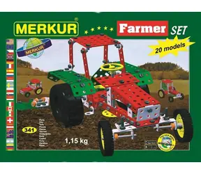 Merkur Bauernset / 341 Teile / 20 Modelle / ab 6 Jahren