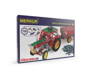 Merkur 6 Bausatz / 957 Teile / 100 Modelle / ab 5 Jahren