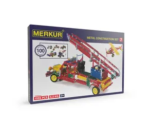 Merkur 7 Bausatz / 1335 Teile / 100 Modelle / ab 5 Jahren