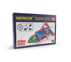 Merkur 015 Space Shuttle / 195 Teile / 10 Modelle / ab 5 Jahren