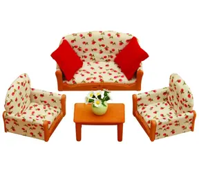 Sylvanian Families Furniture - Sofagarnitur mit Tisch / ab 3 Jahren