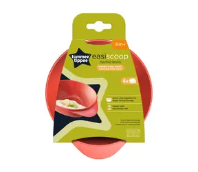Tommee Tippee Explora Easy Feeding Bowls 4 Stück / ab 6 Monaten