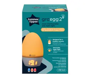 Tommee Tippee Thermometer und Nachtlicht Gro Egg2 / ab 0 Monaten