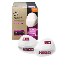 Tommee Tippee Made for Me BH-Einlagen, 100 Stück, Größe L / ab 0 Monaten