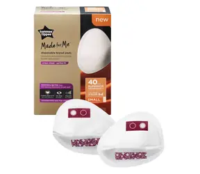 Tommee Tippee Made for Me BH-Einlagen, 40 Stück, Größe S / ab 0 Monaten