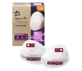 Tommee Tippee Made for Me BH-Einlagen, 40 Stück, Größe L / ab 0 Monaten
