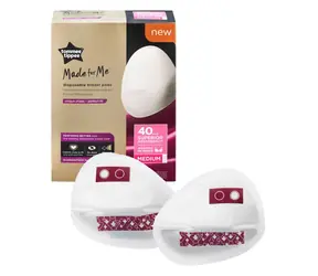 Tommee Tippee Made for Me BH-Einlagen, 40 Stück, Größe M / ab 0 Monaten
